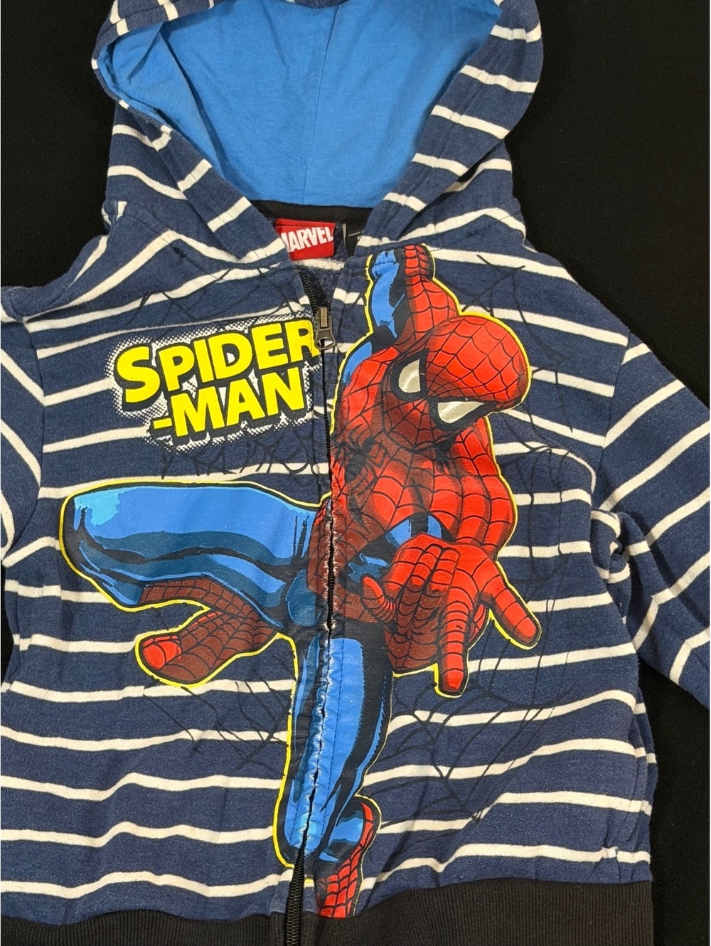 Marvel Spider-Man Boys' Full Zip Hoodie Sweatshirt